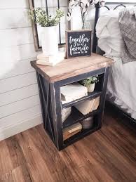 Farmhouse Night Stand Wooden Nightstand Farmhouse Nightstand Set Rustic Nightstand Accent Table En Rustic Nightstand Wooden Nightstand Farmhouse Furniture
