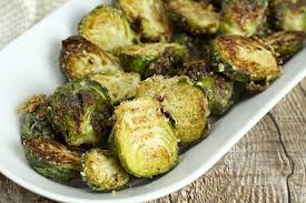 Oven Roasted Garlic Parmesan Brussels Sprouts Recipe Yummly Recipe Healthy Vegetable Recipes Brussels Sprouts Recipe Brussel Sprouts