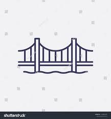 Outline Golden Gate Bridge Icon Illustration Vector America Sign Symbol Sponsored Sponsored Bridge Icon Gate Outline Bridge Icon Hand Drawn Icons Outline