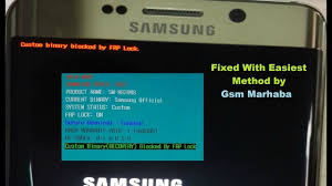 Samsung Custom Binary Blocked By Frp Lock Solved Custom Solving Binary