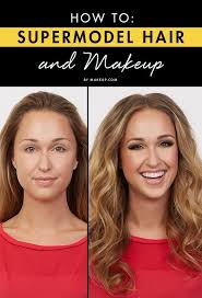 How To Look Like A Supermodel No Workout Required Supermodel Hair Hair Makeup Supermodels