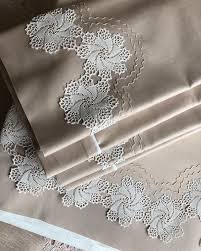 Instagram Da Altinmakas Tekstil Tasarim Nervur Detayli Dantel Pike Takimi 05392852875 Islemeler Size Aittir Dantel Aplike Tasarimlar Yorgan Takimi
