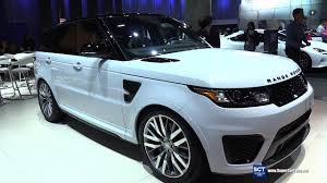 2016 Range Rover Sport Svr Exterior And Interior Walkaround 2015 La Auto Show Youtube