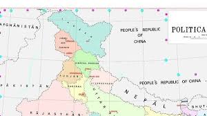 Govt Releases New Map Of India Showing Uts Of Jammu And