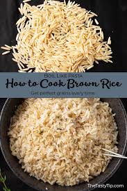 Just use a regular saucepan. How To Cook Brown Rice On The Stove Get Perfect Grains Every Time The Tasty Tip