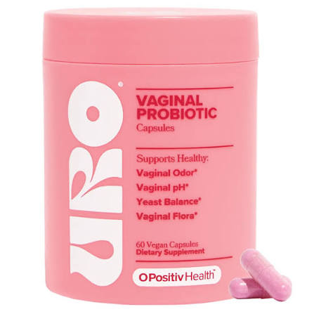 Amazon.com: O Positiv URO - Probióticos vaginales para mujeres, equilibrio de pH con prebióticos y Lactobacillus, suplemento de salud vaginal, promueve el olor y la flora vaginales saludables, 60 unidades : Salud