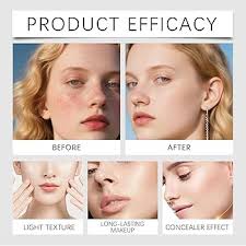 White Stick Foundation, 2PC Chartming Colour Changing Foundation Stick,  Blanc Cover Cream Stick, Dual-Ended Full Coverage Hydrating Concealer Balm  With Brush Head,Suitable for All Skin Types(Natural) : Amazon.co.uk: Beauty