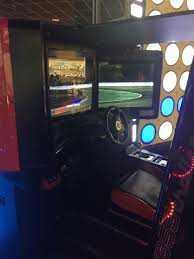 Additionally, both machines are topped with a huge ferrari f355 challenge header, which by far is the coolest thing i've seen on an arcade. A Bowling Alley S Arcade Had A Ferrari F355 Simulator With A Clutch Stick Shift And Paddle Shifters Sickest One I Ve Found Yet