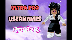 Roblox Username Ideas Oders Version Youtube