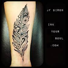 Tribal tattoos are very famous. Men Tribal Feather Tattoo Novocom Top