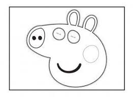 Face Mask Peppa Pig Peppa Pig Birthday Party Peppa Pig Pig Birthday Party