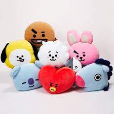 Bt21 Official Character Cushion 65cm Bts Authentic Goods Line Friends Store Plush Dolls Bts Kids Toys