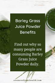 Barley Grass Juice Powder Heals Healthy Lifestyle Food Workout Food Healing Food