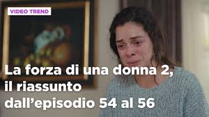 La forza di una donna: La forza di una donna, il riassunto dall'episodio 54  al 56 Video