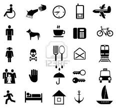 Black And White Icons People Set Of Vector Pictograms Black Icons On White Simple Pictures Pictogram Simple Pictures Icon