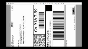 Amazon fba small parcel delivery spd (other carrier). Print Fba Ups Shipping Label With 4 6 Thermal Label Asellertool Scoutly And Turbolister User Guide 1