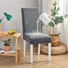 1pc Dining Room Chair Cover Stretch