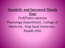It is one of the characteristic responses of an upper motor neuron lesion. Spasticity And Increased Muscle Tone Dr Faten Zakareia Physiology