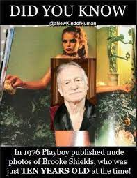 Brooke christa shields (born may 31, 1965) is an american actress and model. Sofie Hagen Oh Hi Hugh Hefner Was An Abhorrent Man Facebook