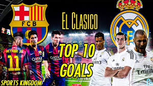 Goals from pedro munitis, alfonso perez. Fc Barcelona Top 10 Goals Vs Real Madrid In History Of El Clasico Hd Youtube