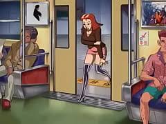 Nudlnude 2 - Subway scene | free xxx mobile videos - 16honeys.com