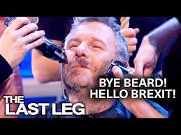 That Time Adam Hills Shaved His Beard In Time For Brexit