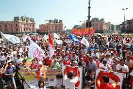 Se a ponte 25 de abril não levanta problemas de maior às meias maratonas, por que razão levanta problemas acrescidos à marcha da cgtp?, questionou. Trabajadores Afiliados A La Cgtp Recuerdan Dia Del Trabajo Con Marcha Noticias Agencia Peruana De Noticias Andina