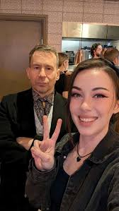 Louise Sugden: "Friend Crusade :3 Was SO NICE to catch up with the lads  from @trenchcrusade.bsky.social and finally get to congratulate them