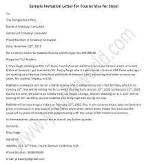 At that time, annie's experience with excel was limited, but she. Sample Invitation Letter For Tourist Visa For Sister