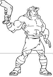 Your kids will increase their vocabulary by learning about different anima. Samson With Jawbone Of An Ass Coloring Page Color Luna