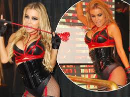 Thriller | 9 december 2020 (argentina). Carmen Electra Performs Saucy Burlesque Routine In Latex Outfit And Fishnet Tights Mirror Online