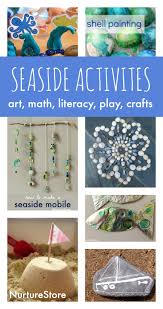 Seaside Crafts And Beach Activities For Kids Nurturestore Summer Holiday Activities Holiday Activities Beach Activities