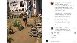 Namun saat ditagih, orang yang berhutang tak kunjung keluar dari rumahnya. Viral Debt Collector Corat Coret Rumah Warga Karena Tak Mau Bayar Hutang Suara Jogja