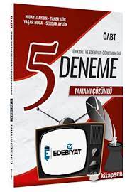 Check spelling or type a new query. 2021 Oabt Turk Dili Edebiyati 5 Deneme Cozumlu Edebiyat Tv Yayinlari 9786050655407