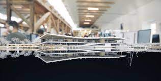 Sydney fish market, pyrmont, nsw. 3xn Unveils Sloping Design For Sydney Fish Market Archdaily