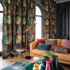 Tissu Hedoni Casamance Chez La Maison Bineau Beaux Rideaux Rideaux Rideaux Design