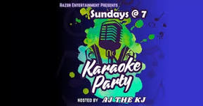 Karaoke Sundays with Razor Entertainment - Hosted by AJ the KJ