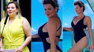 Joice hasselmann foi eleita em 2018 a deputada federal por sp mais votada da história do país. Joice Hasselmann Puts On A Swimsuit Photo And Shows Before And After Eliminating 24 Kilos Ruetir