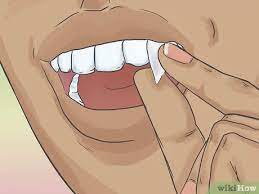Roll the putty until soft. How To Apply Vampire Fangs Without Glue 11 Steps With Pictures
