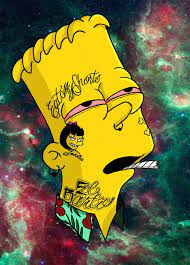 Looking for the best wallpapers? Bart Gangster Simpsons Wallpaper