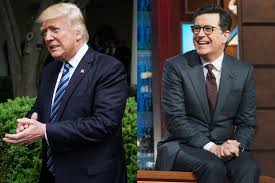 The late show with stephen colbert. Trump Tries To Hit Back At Colbert Punches Himself In The Face Instead Vanity Fair