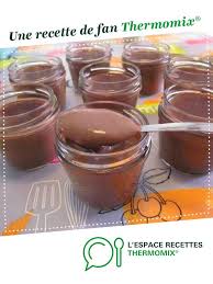 Creme Danette Chocolat Version Amelioree Recette Livre De Recette Thermomix Idee Recette Thermomix Recette Creme Chocolat