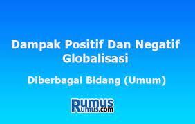 We did not find results for: Dampak Positif Dan Negatif Globalisasi Diberbagai Bidang Umum