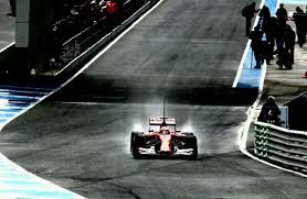 Kimi Raikkonen Testing At Jerez 2014 Jerez Test Day Photo