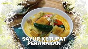 Sayur godok pepaya muda teman ketupat lebaran. Cicipi Uniknya Rasa Sayur Ketupat Peranakan Untuk Lebaran