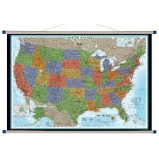 Jesteśmy dystrybutorem wielu wydawnictw zarówno polskich jak i zagranicznych. Usa Mapa Scienna Stanow Zjednoczonych National Geographic Decorator