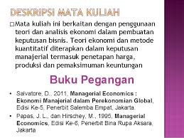 20200602 contoh soal dan jawaban uts ekonomi manajerial pengertian mo contoh soal uts semester iii beserta jawabannya. Silabus Dan Sap Ekonomi Manajerial Ph D In