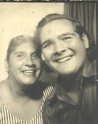 Enhancing rare family photo of grandparents