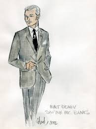 From Sketch To Still Recreating Vintage Disney For Saving Mr Banks Costume Design Art Costume Vintage Disney