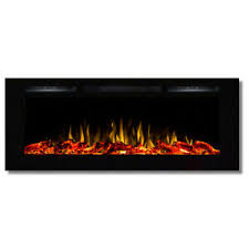 Require adequate installation space for better functioning. Fusion 50 Log Built In Ventless Heater Recessed Wall Mounted Electric Fireplace 689178806999 Ebay